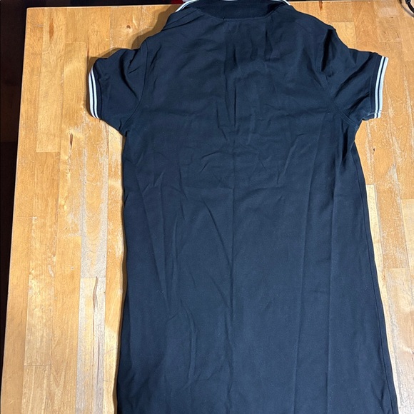 Fred Perry Black Polo Dress with White Accents - Picture 8 of 11